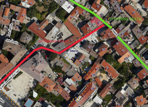 Do sutra ujutro maknite automobile iz Ulice Petra Grubišića, stišu solari na Krešimirov dom