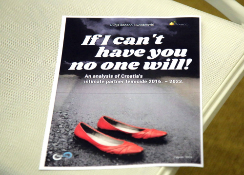 U Hrvatskoj je posljednjih mjeseci u više od 90 posto slučajeva femicida počinitelj bliska muška osoba