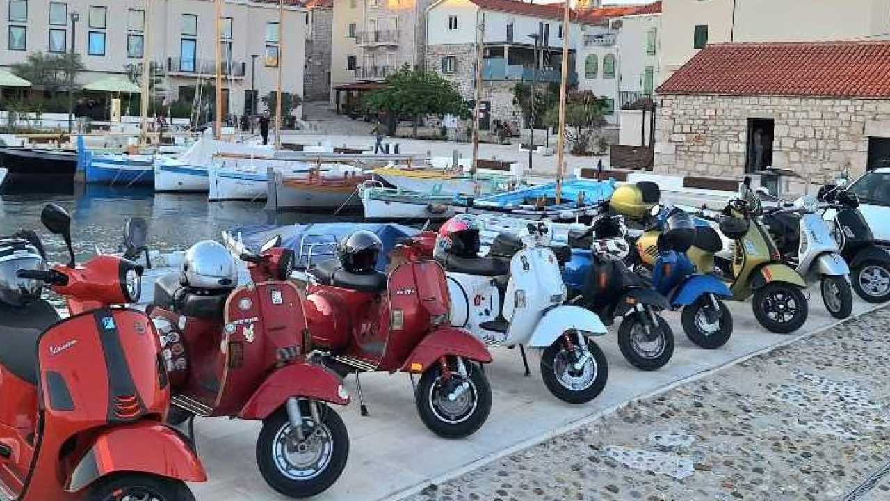Donosimo program devetog susreta Vespa Kluba Šibenik ovog vikenda