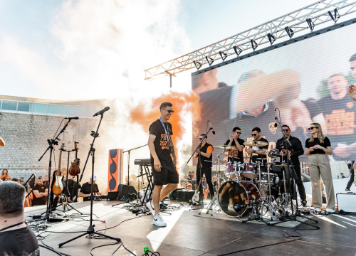 Fotografija 8 - Šibenik dočekao svoje heroje u narančastom: 'Carević ostaje, sezona time završena'