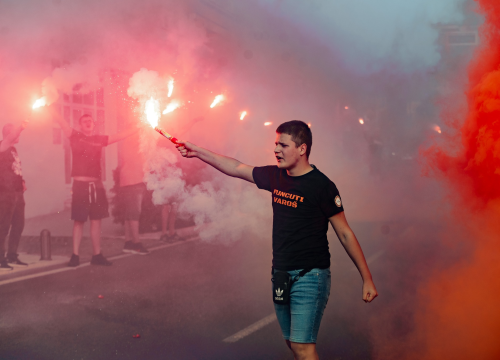 Fotografija 26 - Šibenik dočekao svoje heroje u narančastom: 'Carević ostaje, sezona time završena'