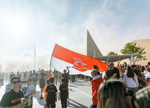 Fotografija 29 - Šibenik dočekao svoje heroje u narančastom: 'Carević ostaje, sezona time završena'