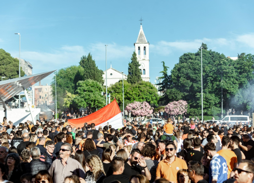 Fotografija 45 - Šibenik dočekao svoje heroje u narančastom: 'Carević ostaje, sezona time završena'