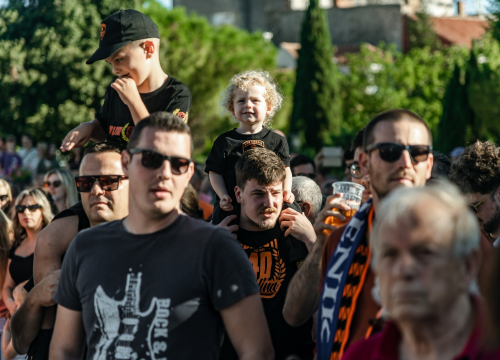 Fotografija 47 - Šibenik dočekao svoje heroje u narančastom: 'Carević ostaje, sezona time završena'