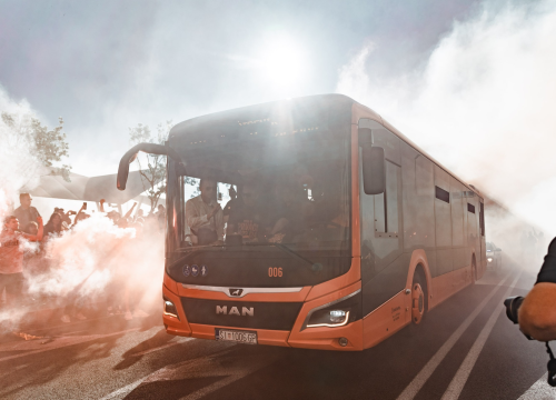 Fotografija 49 - Šibenik dočekao svoje heroje u narančastom: 'Carević ostaje, sezona time završena'