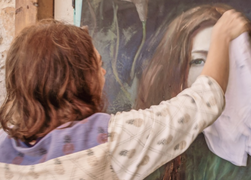 Olga inspiraciju pronalazi u Betini, a upravo tamo je u subotu otvorenje njezine izložbe