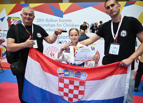 Lili Klarin karate trenira tri i pol godine, a s turnira se nikad nije vratila bez medalje
