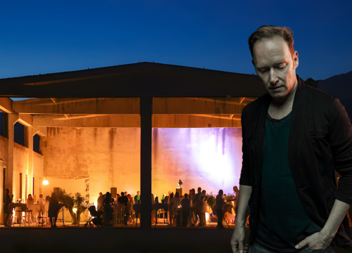 Ovo je poziv na ples u starom rudniku boksita gdje nastupaju Mayer, Molnar i Holandez