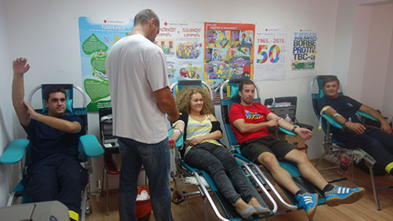 Svjetski je dan darivatelja krvi, jučer u Drnišu prikupljeno 50 doza