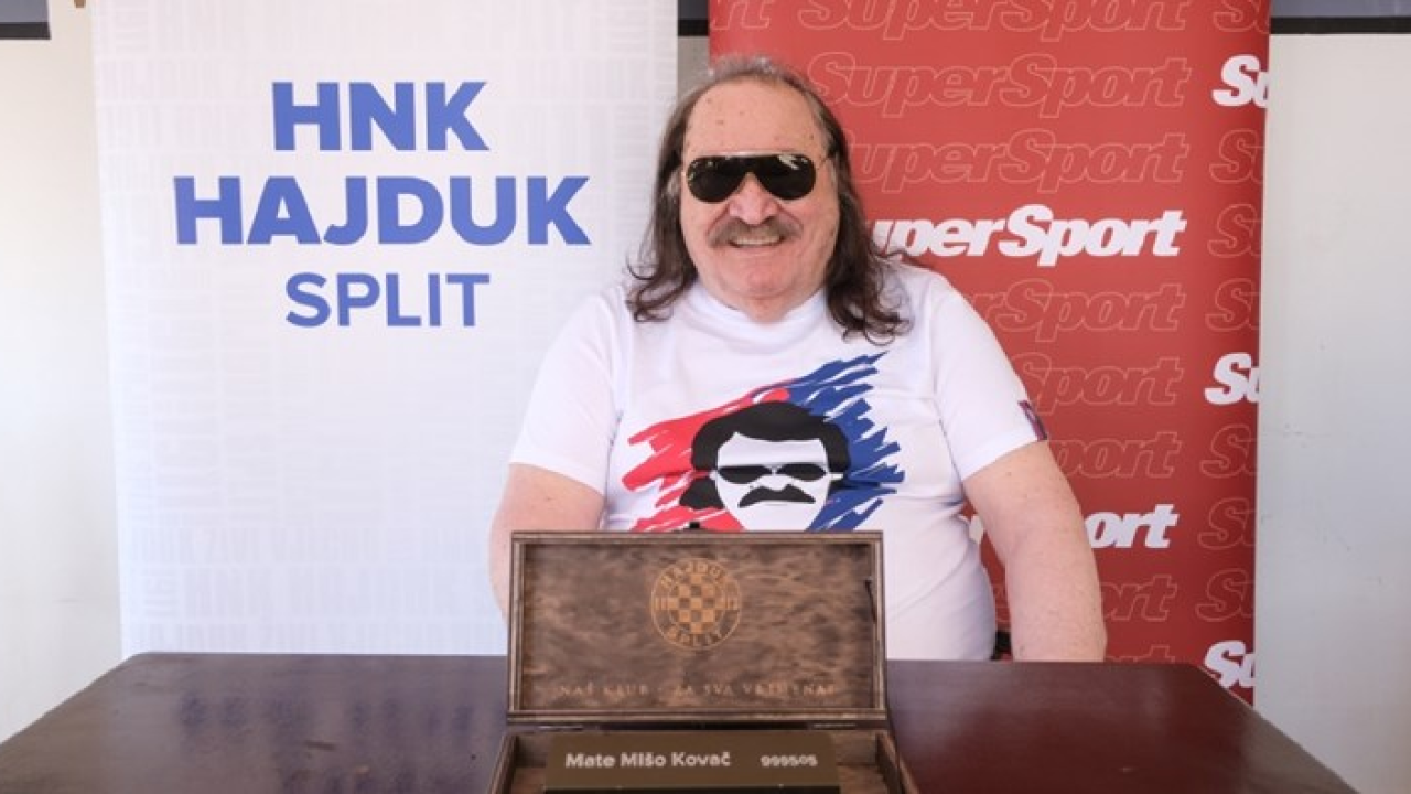 Mišo Kovač uz Hajduk za sva vrimena