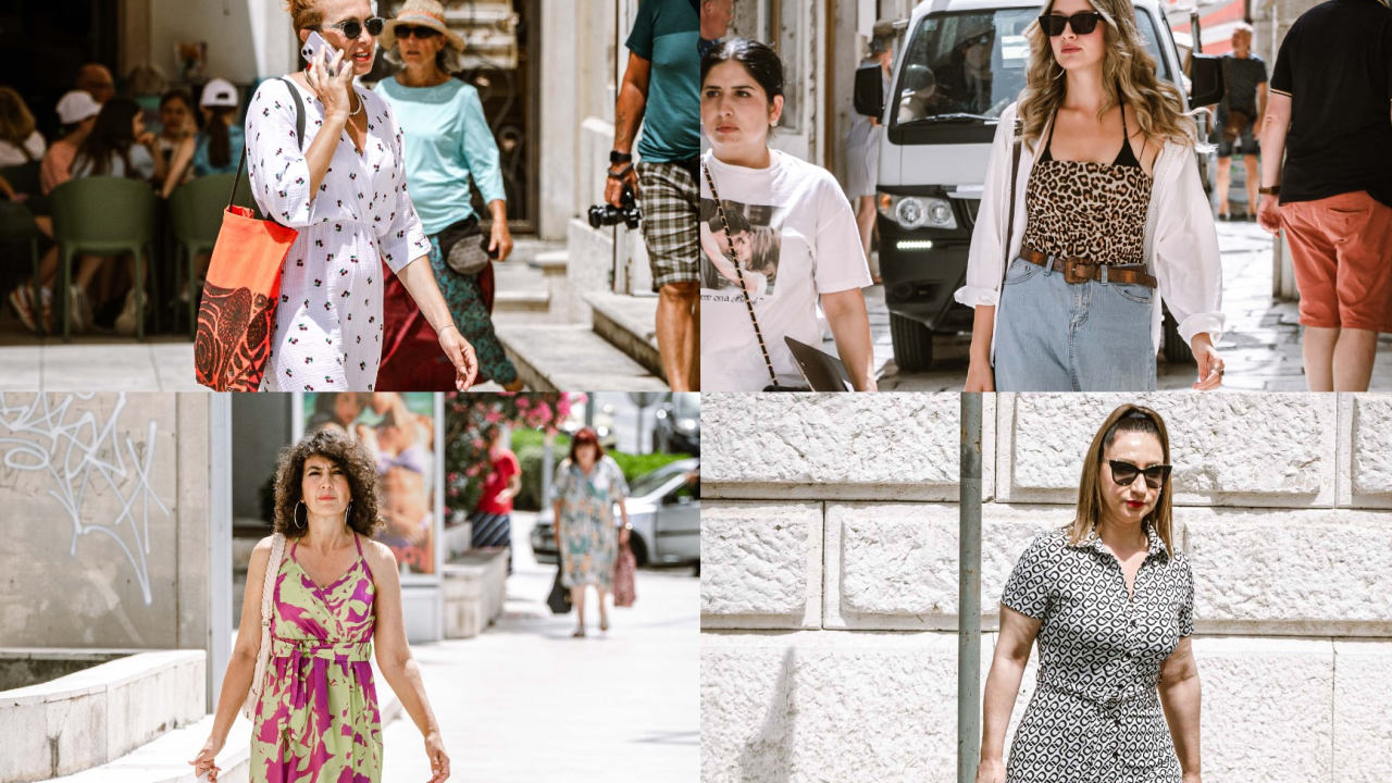 Visoke temperature potakle sređene Šibenčanke da iz ormara izvuku široke komade