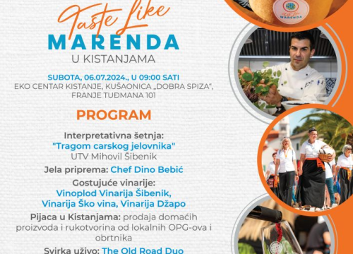 Fotografija 2 - Marenda županijske turističke zajednice danas je bila u slavu spize i vrijednog naroda Kistanja