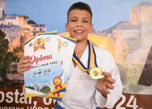 Fotografija 2 - Tišnjanski karataši iz Mostara se vratili s deset medalja