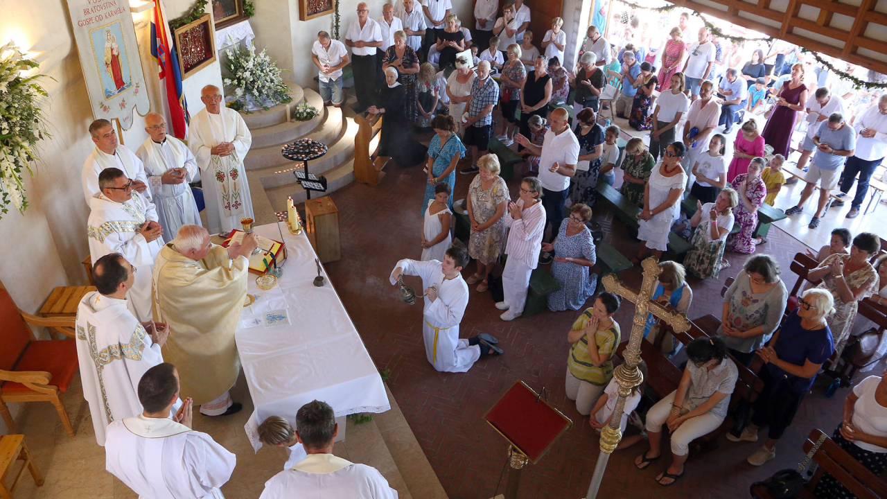 Vodičani proslavili blagdan Gospe Karmelske