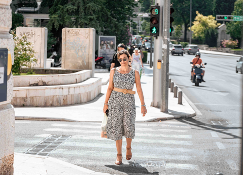 Fotografija 7 - Ove dame sa šibenskih ulica vrlo dobro znaju kako biti šik i po vrućinama