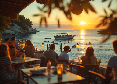 Na kratko osvježenje podsjeća nas još samo ovo malo maestrala, ljeto nastavlja po svome