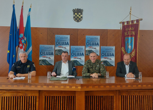 U Kninu predstavljen program svečanog obilježavanja 29. obljetnice VRO Oluja
