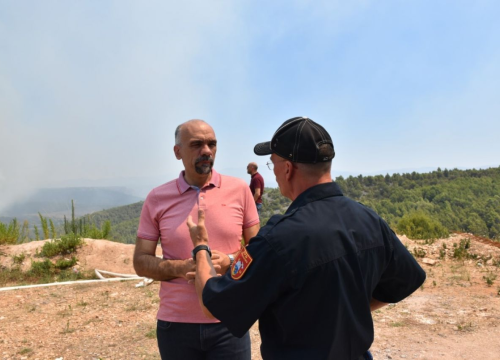 Fotografija 2 - Župan obišao požarište: 'Zatražit ćemo proglašenje velike nesreće'