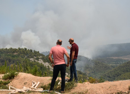 Župan obišao požarište: 'Zatražit ćemo proglašenje velike nesreće'