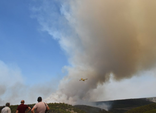 Fotografija 6 - Župan obišao požarište: 'Zatražit ćemo proglašenje velike nesreće'