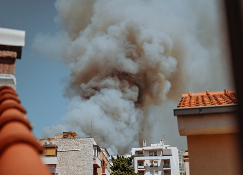 Fotografija 22 - Požar i dalje aktivan, no pod kontrolom je vatrogasaca: Izgorjela je površina od oko 3,5 hektara