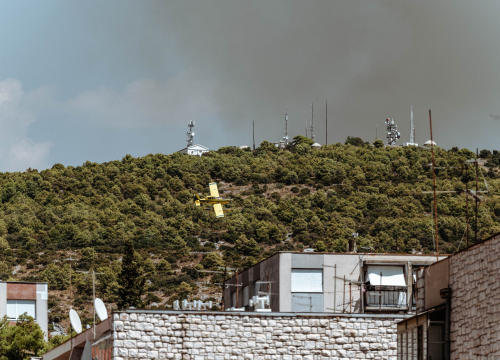 Fotografija 23 - Požar i dalje aktivan, no pod kontrolom je vatrogasaca: Izgorjela je površina od oko 3,5 hektara