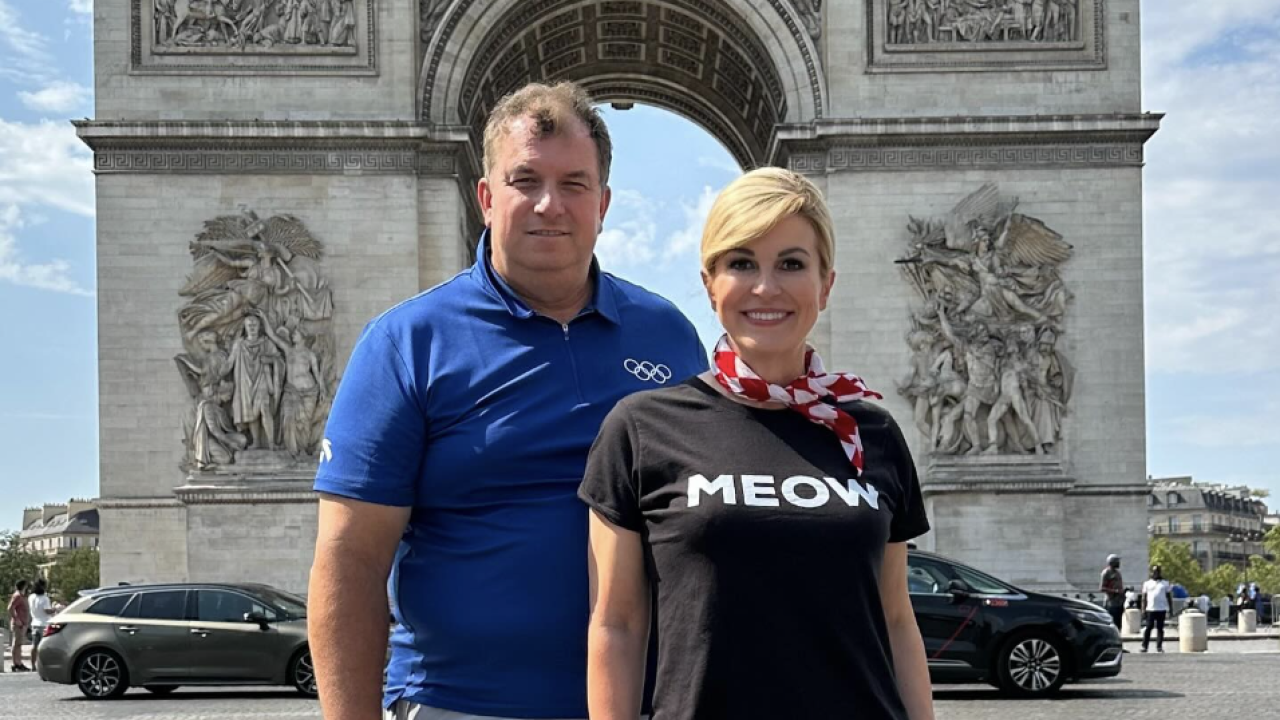 Kolinda objavila fotografiju s najpoznatijim šibenskim influencerom: 'Meow'