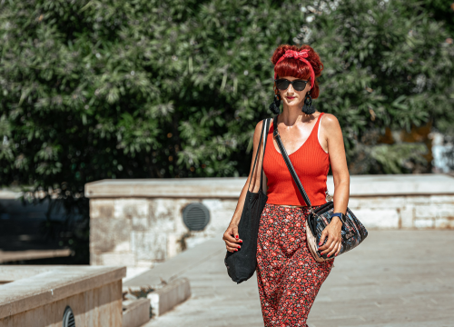 Fotografija 5 - Lagani materijali i ludi uzorci: Evo što se po Šibeniku sve nosilo ovih dana