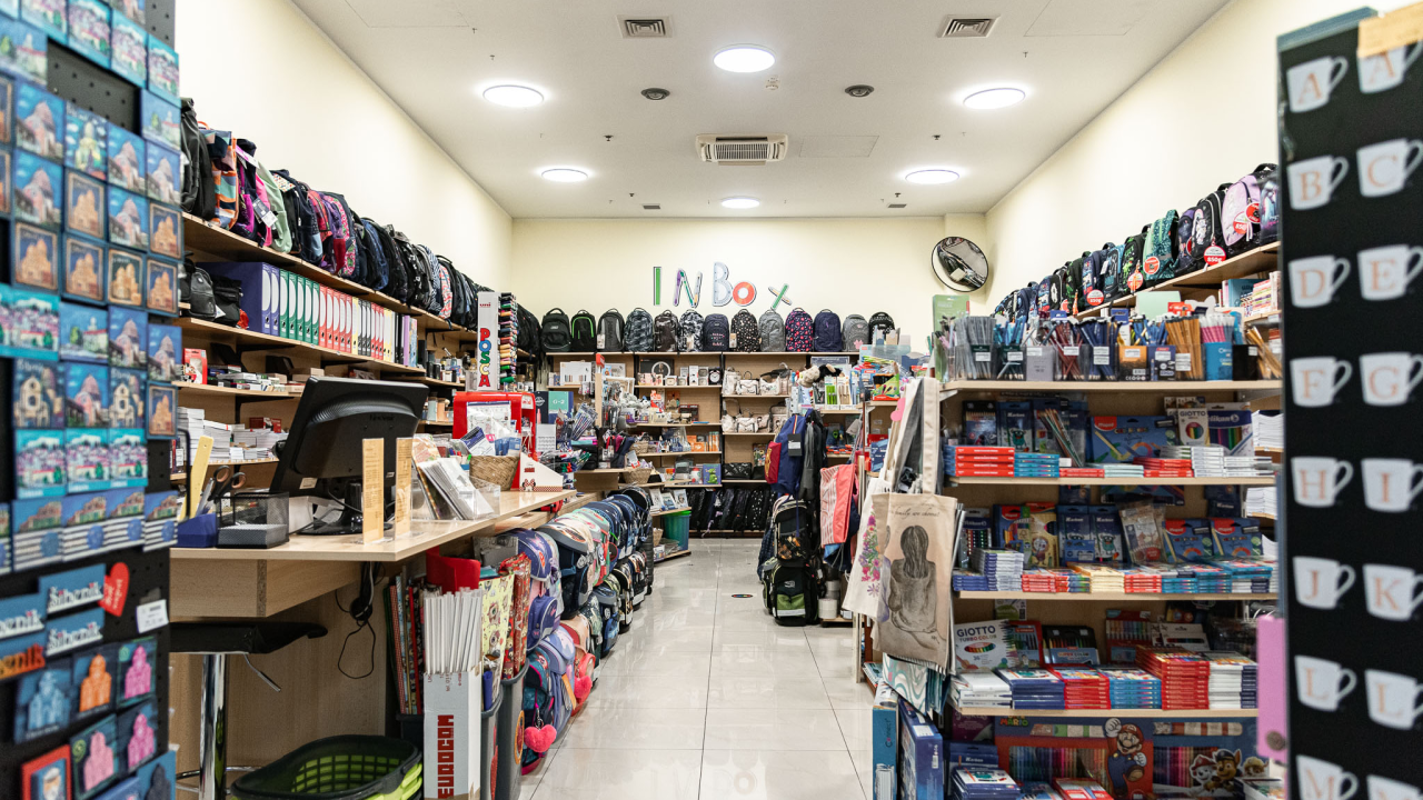 Sve potrebno za vašeg školarca pronađite u papirnici Inbox u Dalmare centru!