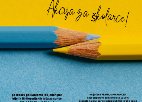 Fotografija 4 - Odlična prilika: Ne propustite back to school akciju Optike Ercegović!