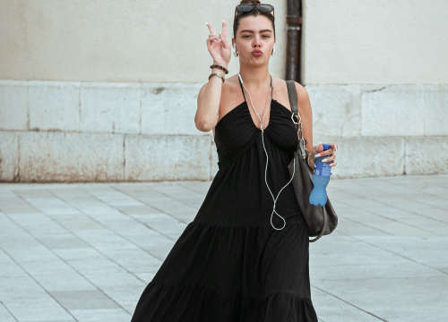 Fotografija 5 - Modne kombinacije koje najavljuju šibensku jesen: Evo što su ovih dana nosile lijepe dame iz đira