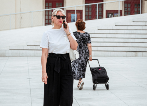 Fotografija 4 - Modne kombinacije koje najavljuju šibensku jesen: Evo što su ovih dana nosile lijepe dame iz đira