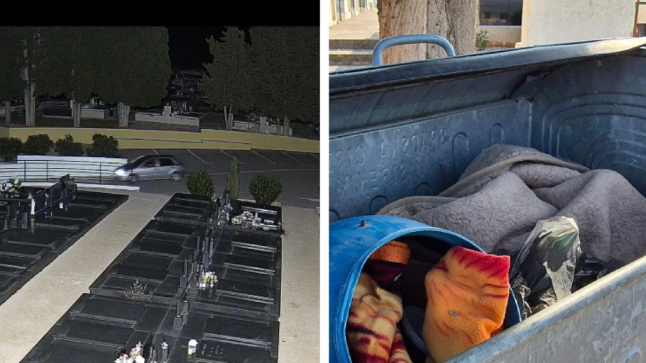 Usred noći ušao autom na groblje Kvanj i iskrcao svoje smeće u kontejner
