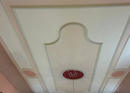 Fotografija 3 - Restauracija neobaroknih stropnih štukatura kruna obnove žirjanske crkve