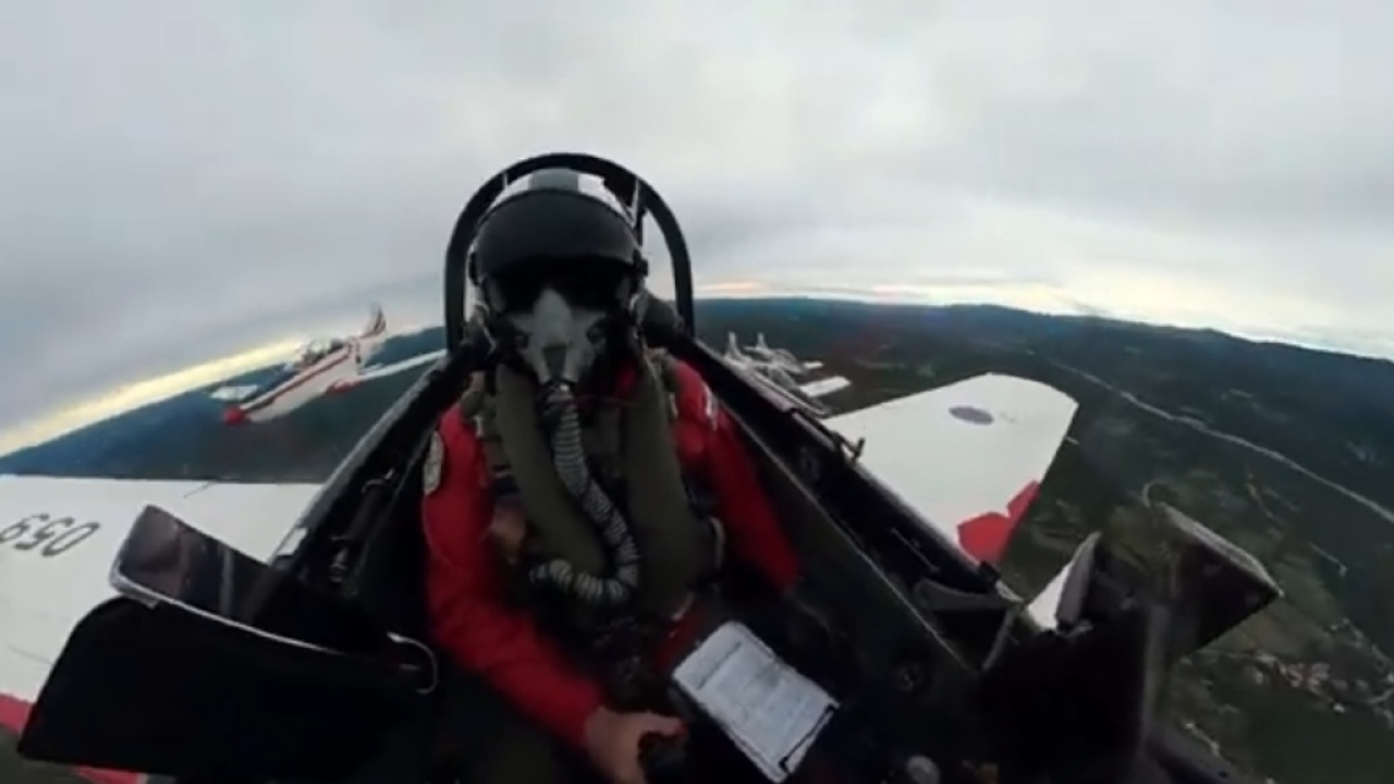 Spektakularan nastup Krila Oluje na svečanom otvorenju druge cijevi tunela Učka