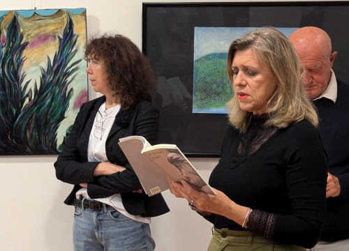 U knjižnici otvorena izložba radova s IX. likovne kolonije Danilo