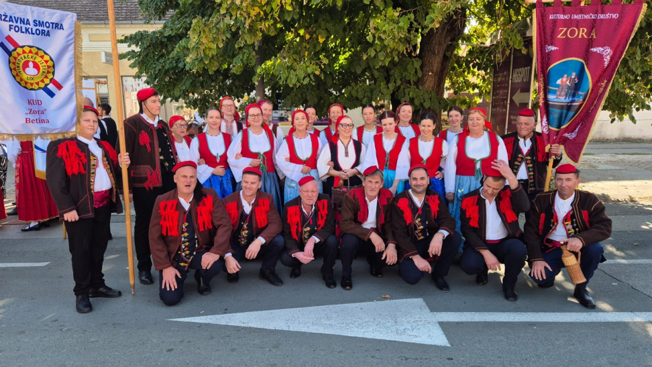 KUD Zora predstavila Šibensko-kninsku županiju na ovogodišnjoj državnoj smotri folklora