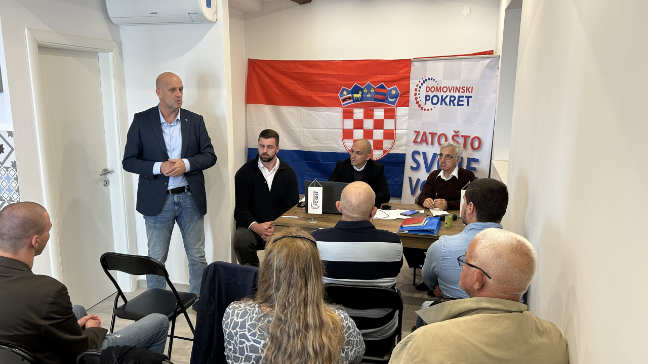 Boris Solomun novi je predsjednik županijskog Domovinskog pokreta