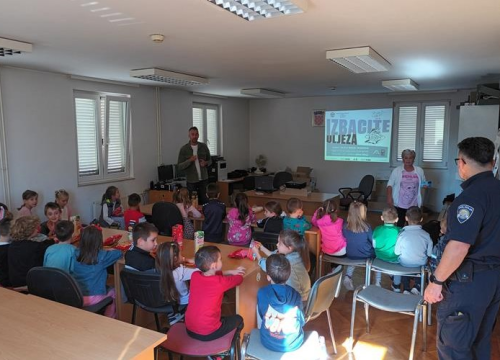 PU šibensko-kninska održala 'Dane otvorenih vrata' za predškolce