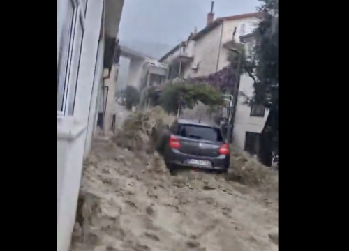 Podgoru pogodilo nevrijeme: 140 litara kiše izazvalo bujice koje nose sve pred sobom