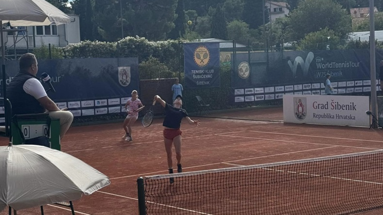 Na teniskom turniru na Šubićevcu ispale sve Hrvatice i prve četiri nositeljice, danas polufinale