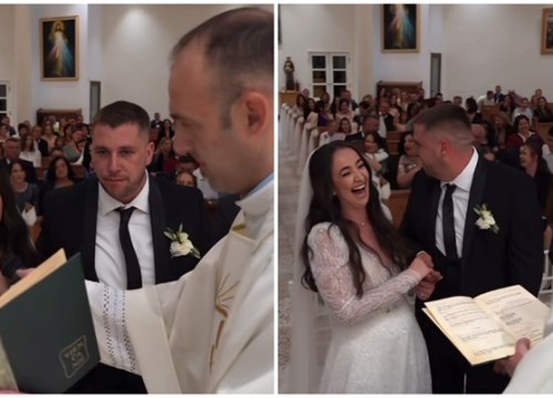 Urnebesna snimka s hercegovačkog vjenčanja: 'Nemoj, tetka, nemoj, molim te'