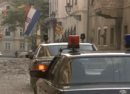 Na današnji dan raketirani  Banski dvori