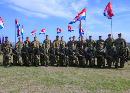 Novi vođe Hrvatske vojske završili hodnju do Knina dugu 88 kilometara