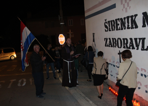 Fotografija 3 -  Na Šubićevcu obilježena 33. obljetnica pogibije Blage Zadre