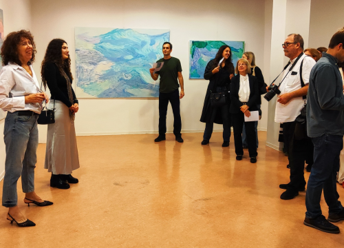 Fotografija 3 - U knjižnici otvorena izložba mlade umjetnice Doris La Mazza