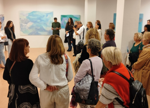 Fotografija 2 - U knjižnici otvorena izložba mlade umjetnice Doris La Mazza