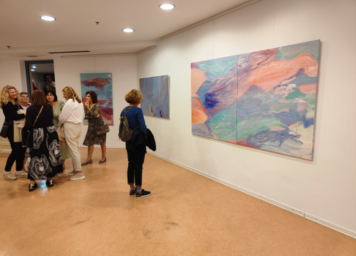 Fotografija 5 - U knjižnici otvorena izložba mlade umjetnice Doris La Mazza