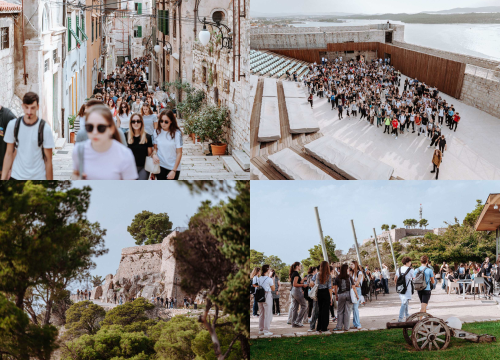 Preko 300 šibenskih gimnazijalaca pohodilo tri tvrđave: 'Ma vidi koliko mladih, lipo li ih je vidit'