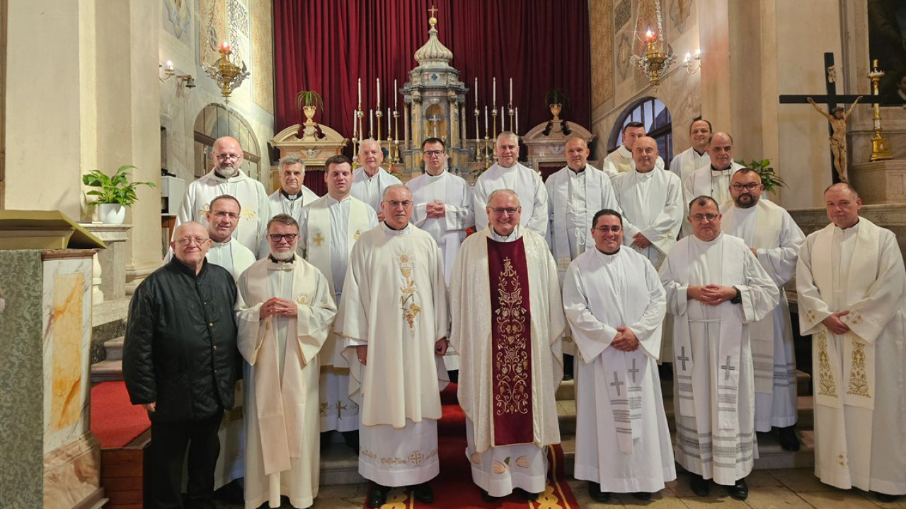 Šibenski biskup Rogić predvodio duhovne vježbe za svećenike